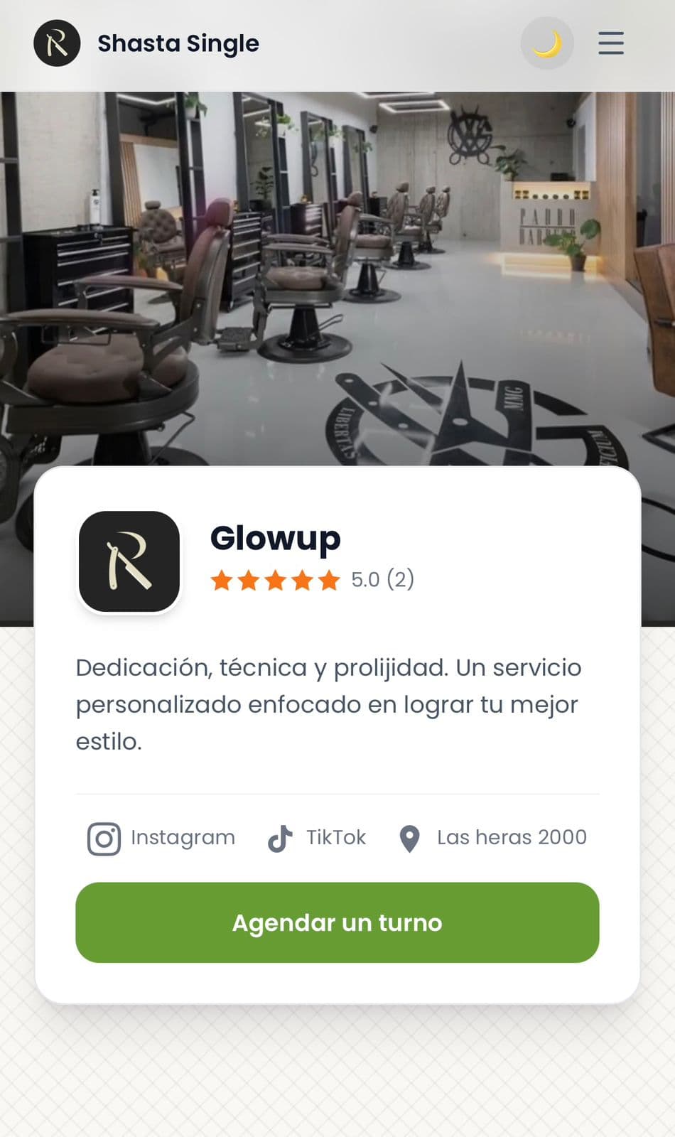 Perfil personalizado